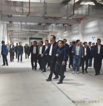 蚌埠市市委書(shū)記黃曉武、市長(zhǎng)馬軍一行蒞臨毫歐集團(tuán)-安徽工廠(chǎng)考察交流